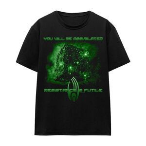 Star Trek Unisex Adult Assimilate T-Shirt / Black